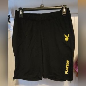 Playboy×misguided bicycle shorts